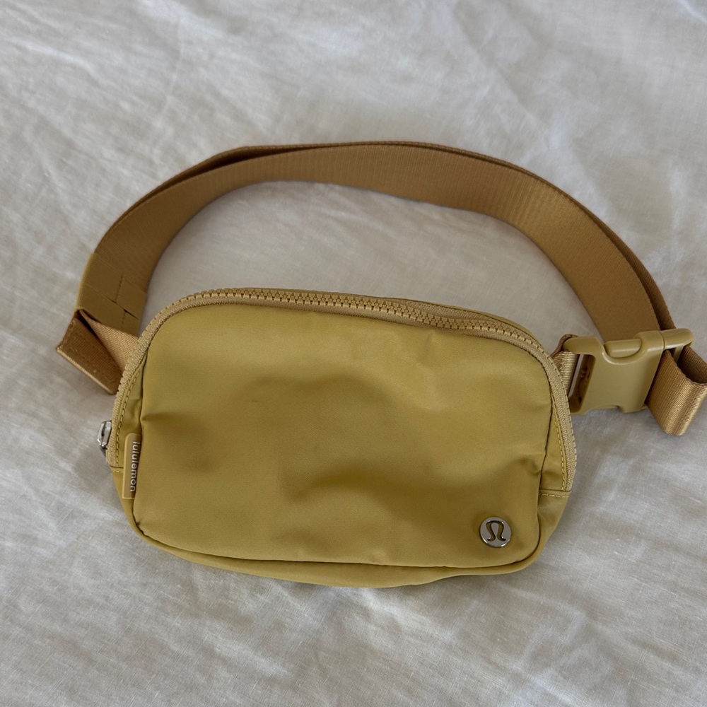 Lululemon Gold Belt Bag